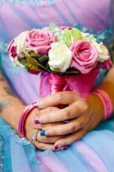 Rock and Roll Bride Candy Coloured tattooed rocker bride Tux and Tales Photography_3909