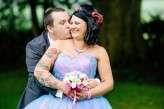 Rock and Roll Bride Candy Coloured tattooed rocker bride Tux and Tales Photography_4027