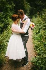 Abby & Liam Village Hall Colourful Wedding – Miki Photography-118