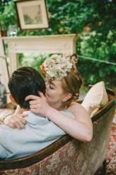 lara & gav’s cute and quirky back garden wedding.