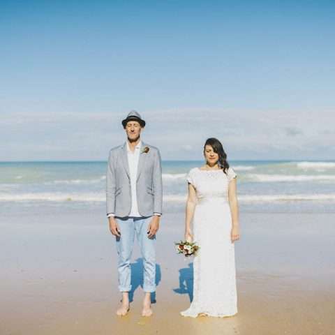Anna & Jarrah Wedding on beach Pretty Days Photographer 246