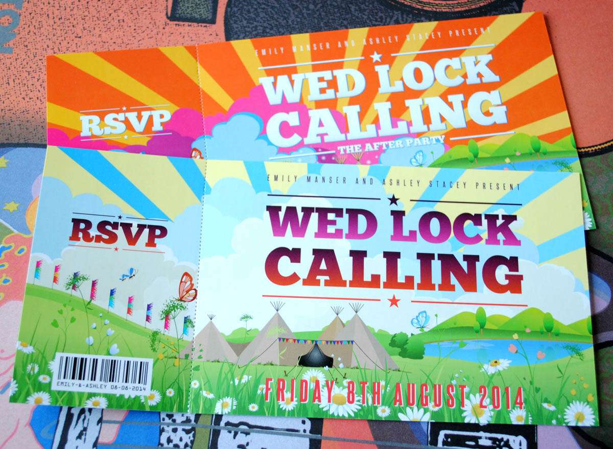 festival-ticket-wedding-invitations