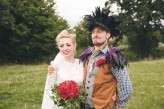 Alice in Wonderland Festival Field Wedding Sussex Alternative Brighton Wedding Photographer-506