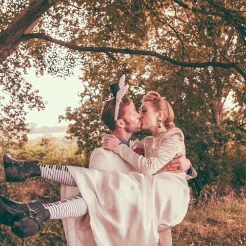 Alice in Wonderland Festival Field Wedding Sussex Alternative Brighton Wedding Photographer-634
