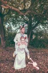 Alice in Wonderland Festival Field Wedding Sussex Alternative Brighton Wedding Photographer-645