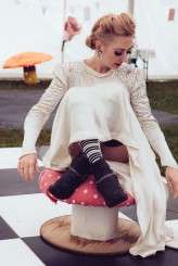 Alice in Wonderland Festival Field Wedding Sussex Alternative Brighton Wedding Photographer-665