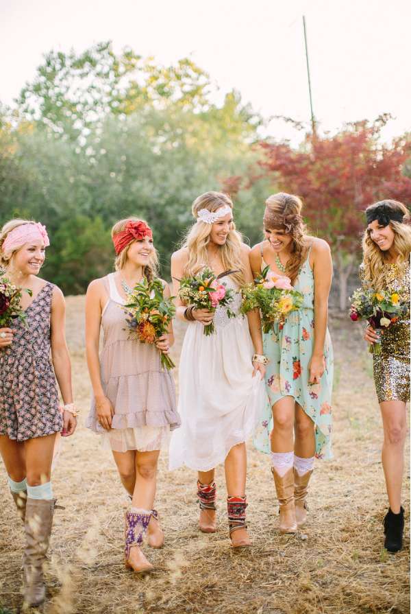 style me pretty boho shoots