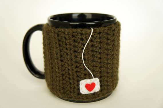 'Cup of love' cup cozie