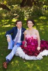 pink ombre wedding dress18