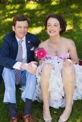 pink ombre wedding dress20