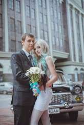 ukrainian wedding blue hair bride19
