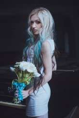 ukrainian wedding blue hair bride23