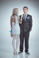 ukrainian wedding blue hair bride31