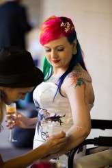 face and body paint wedding22