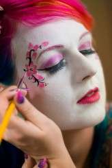 face and body paint wedding30