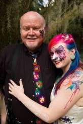 face and body paint wedding63