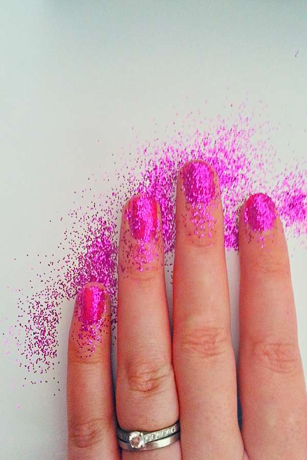 How to glitter ombre an acrylic blank 