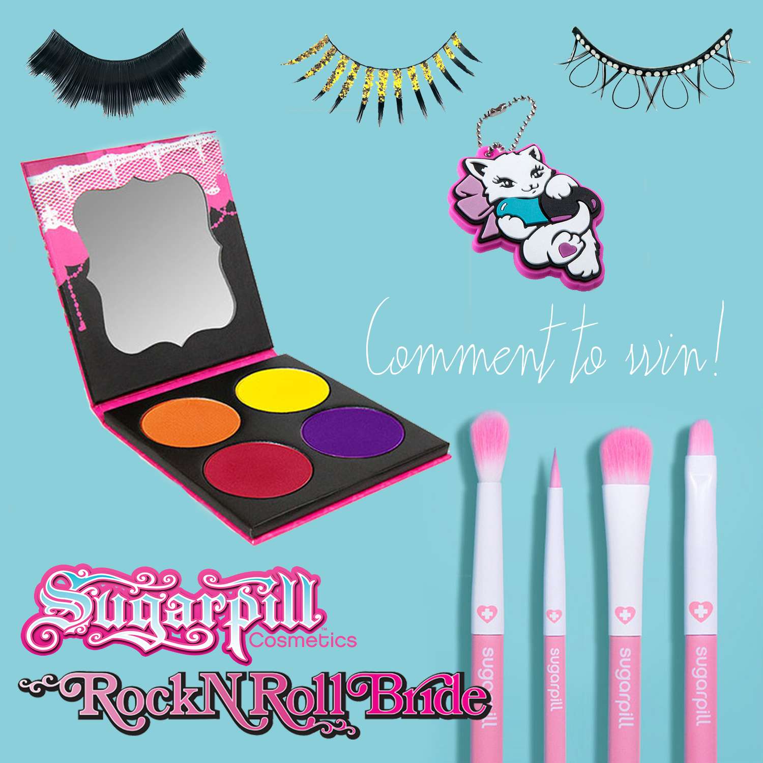 sugarpill rocknrollbride giveaway