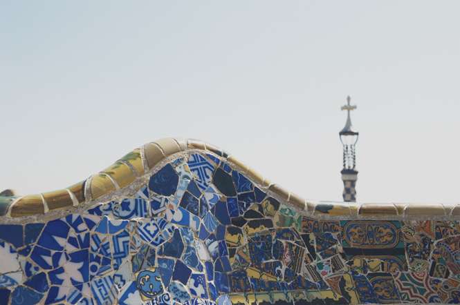 Barcelona Parc Guell Gaudi Plants by Rebecca Douglas Photography 59