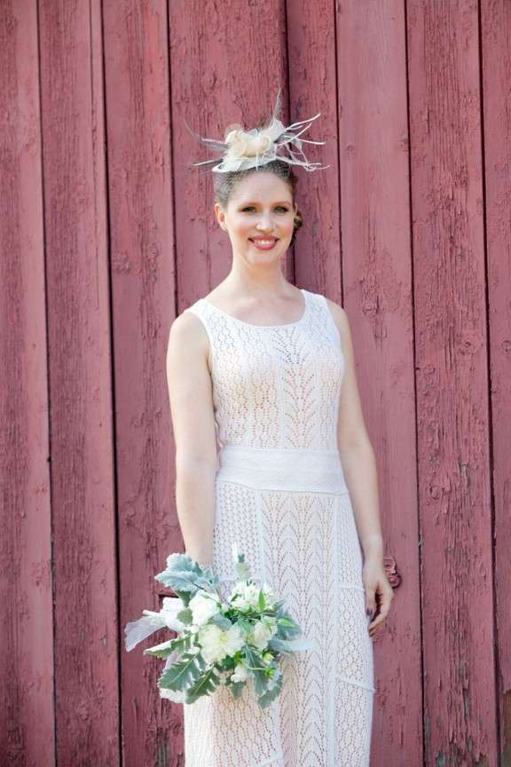 knitted wedding dress