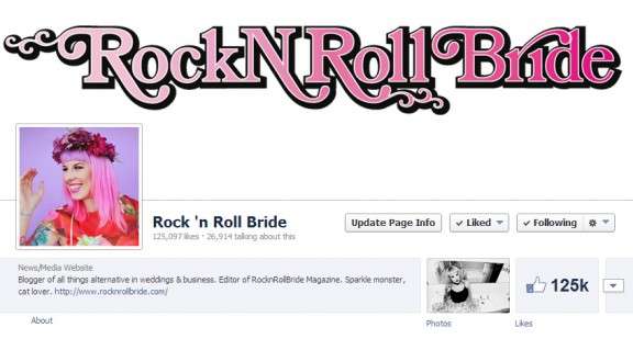 rocknrollbride facebook page