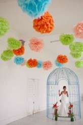 tropicana neon tropical bird wedding inspiration by Rebecca Douglas photography 0002