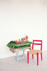 tropicana neon tropical bird wedding inspiration by Rebecca Douglas photography 0048