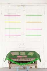 tropicana neon tropical bird wedding inspiration by Rebecca Douglas photography 0082