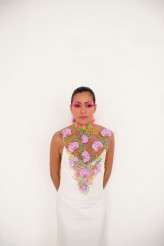 tropicana neon tropical bird wedding inspiration by Rebecca Douglas photography 0142