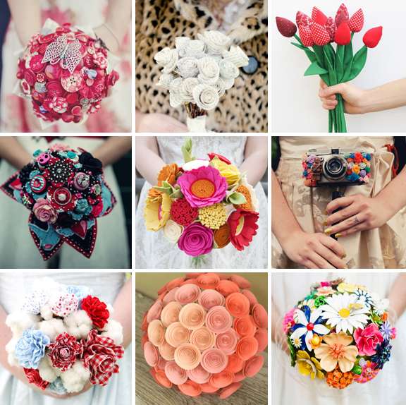 28 Alternative Bouquet Ideas For Non-Traditional Brides · Rock n ...