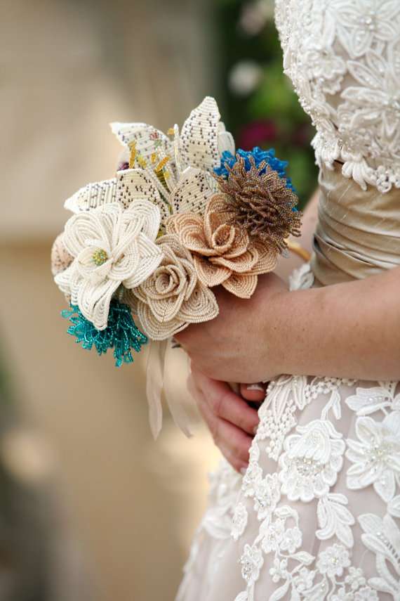 bead bouquet