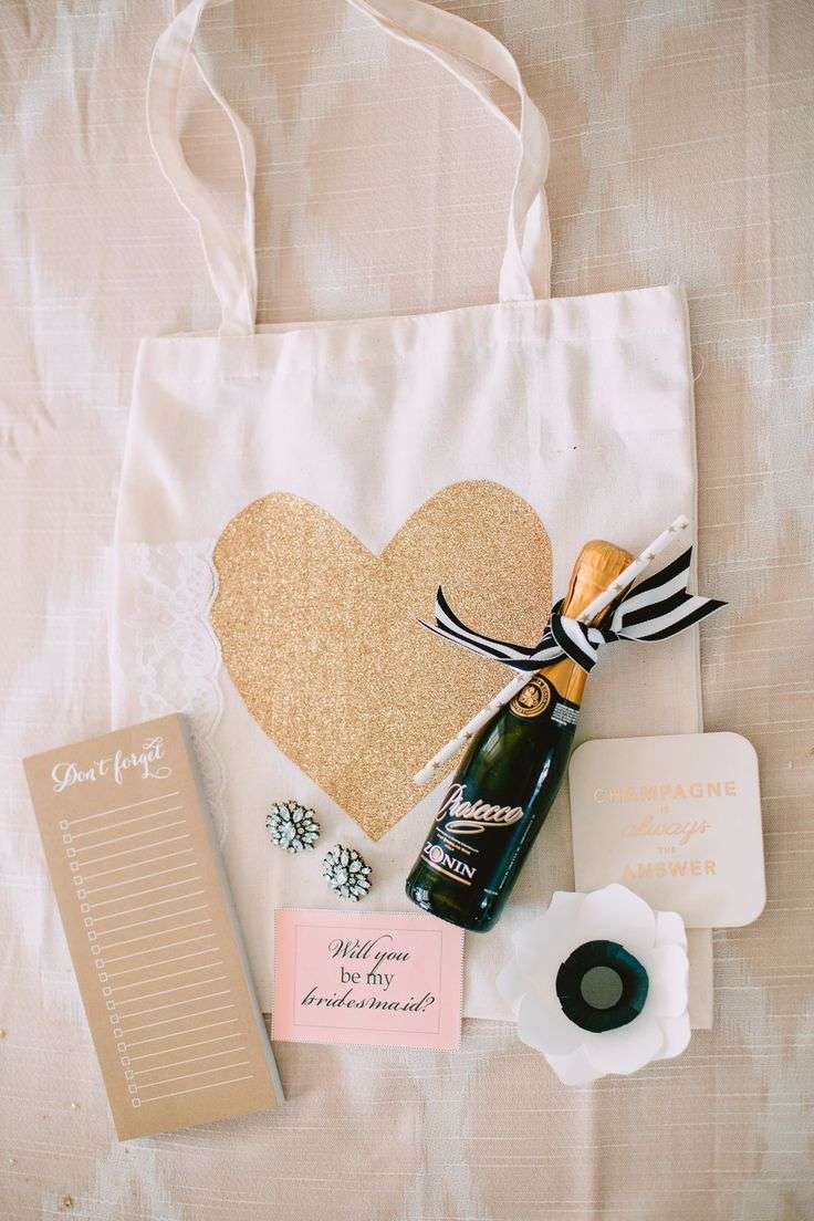 bridesmaids gift bag