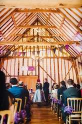 pink haired bride rocker wedding black wedding dress20