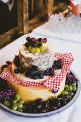 pink haired bride rocker wedding black wedding dress66