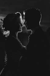 pink haired bride rocker wedding black wedding dress70