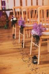 pink haired bride rocker wedding black wedding dress8