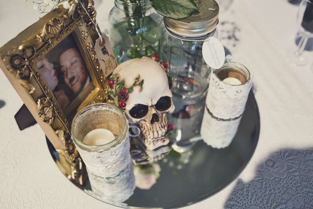 Lisa Jane Photography - Islington Metal Works Skull Wedding -007