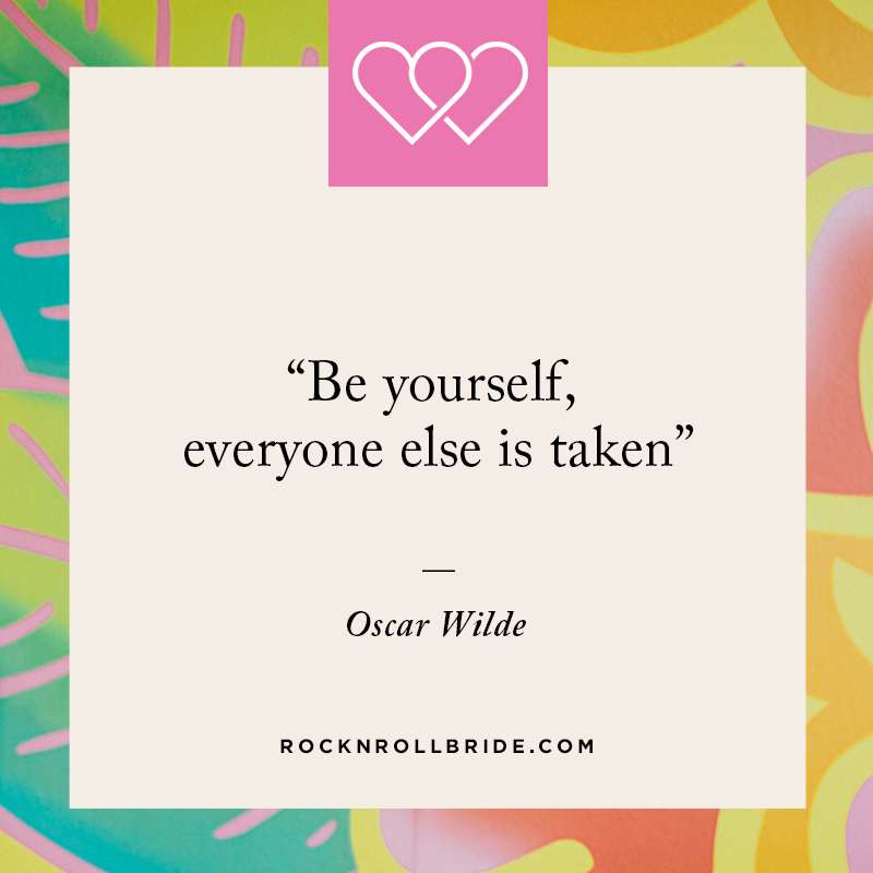 be yourself everyone else is already taken