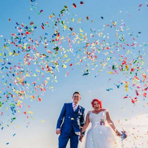 rainbow seaside wedding photography-104