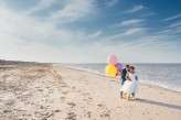 rainbow seaside wedding photography-105