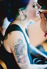 something blue tattooed barn wedding11