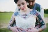 something blue tattooed barn wedding51