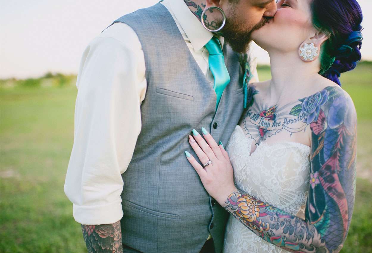 something blue tattooed barn wedding52