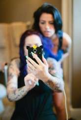 something blue tattooed barn wedding7