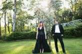 Midsummer Black Wedding Dress in Devon_Green Antlers Photography  56