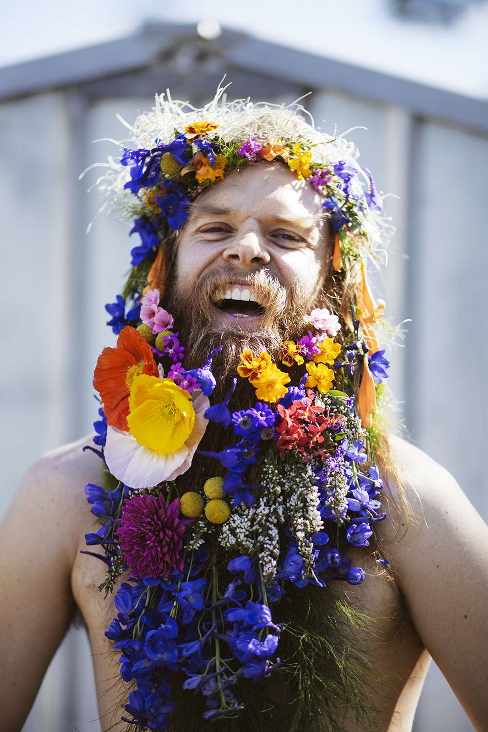 Tommy Franklin Flower Beard