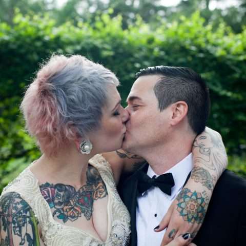 all black themed wedding15