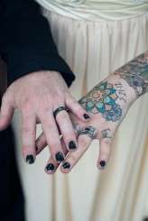 all black themed wedding21