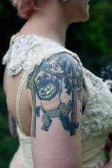 all black themed wedding43