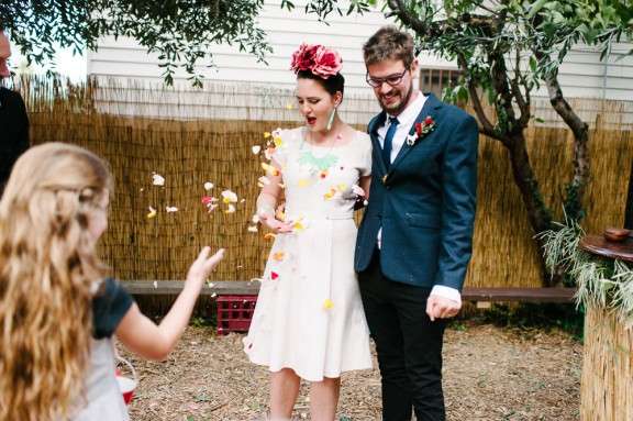 Diy Backyard Wedding In Victoria Matt Moz Rock N Roll Bride